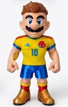 Estátua Colecionável Mario Jogador de Futebol – Edição Especial Mundial 2026