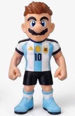 Estátua Colecionável Mario Jogador de Futebol – Edição Especial Mundial 2026
