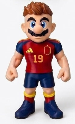 Estátua Colecionável Mario Jogador de Futebol – Edição Especial Mundial 2026