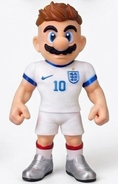 Estátua Colecionável Mario Jogador de Futebol – Edição Especial Mundial 2026