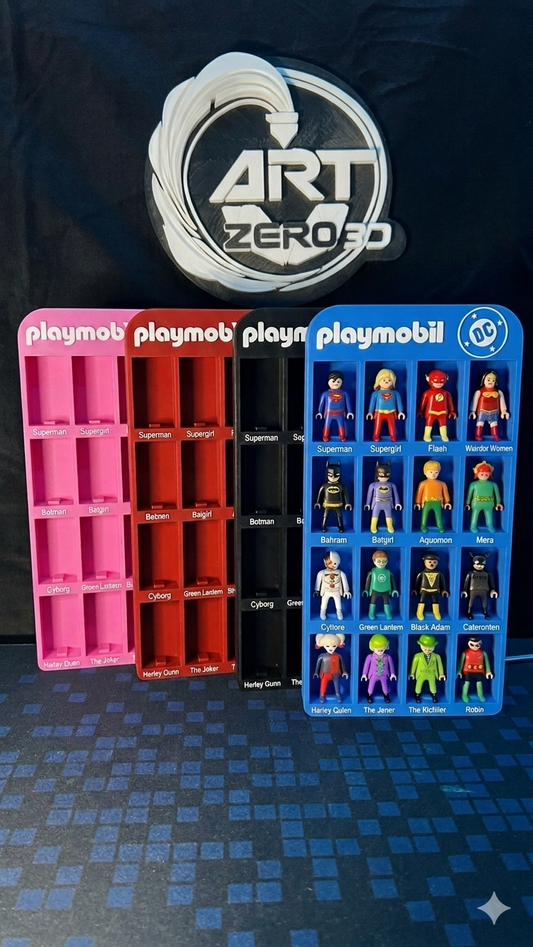 Estante para Playmobil DC